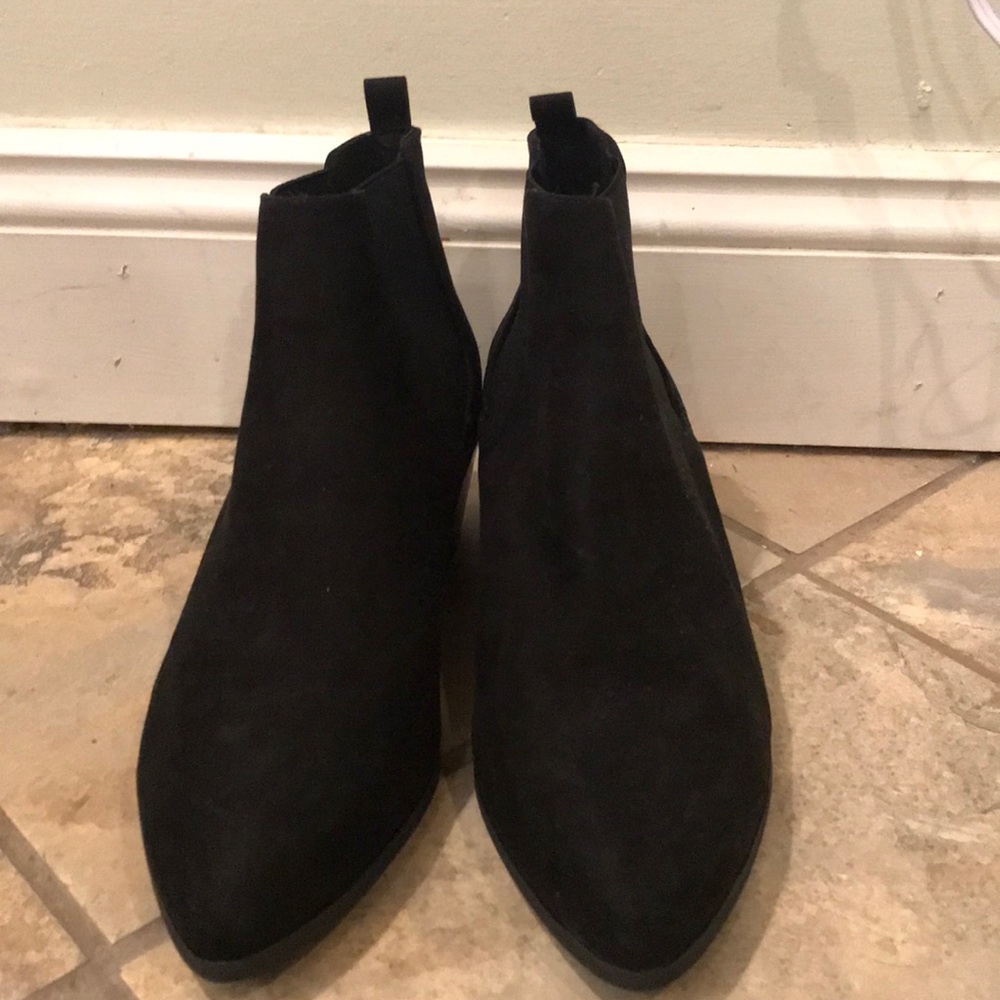Black Heeled Booties
